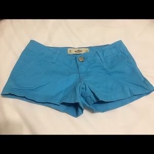 Hollister Blue Shorts. Size 00